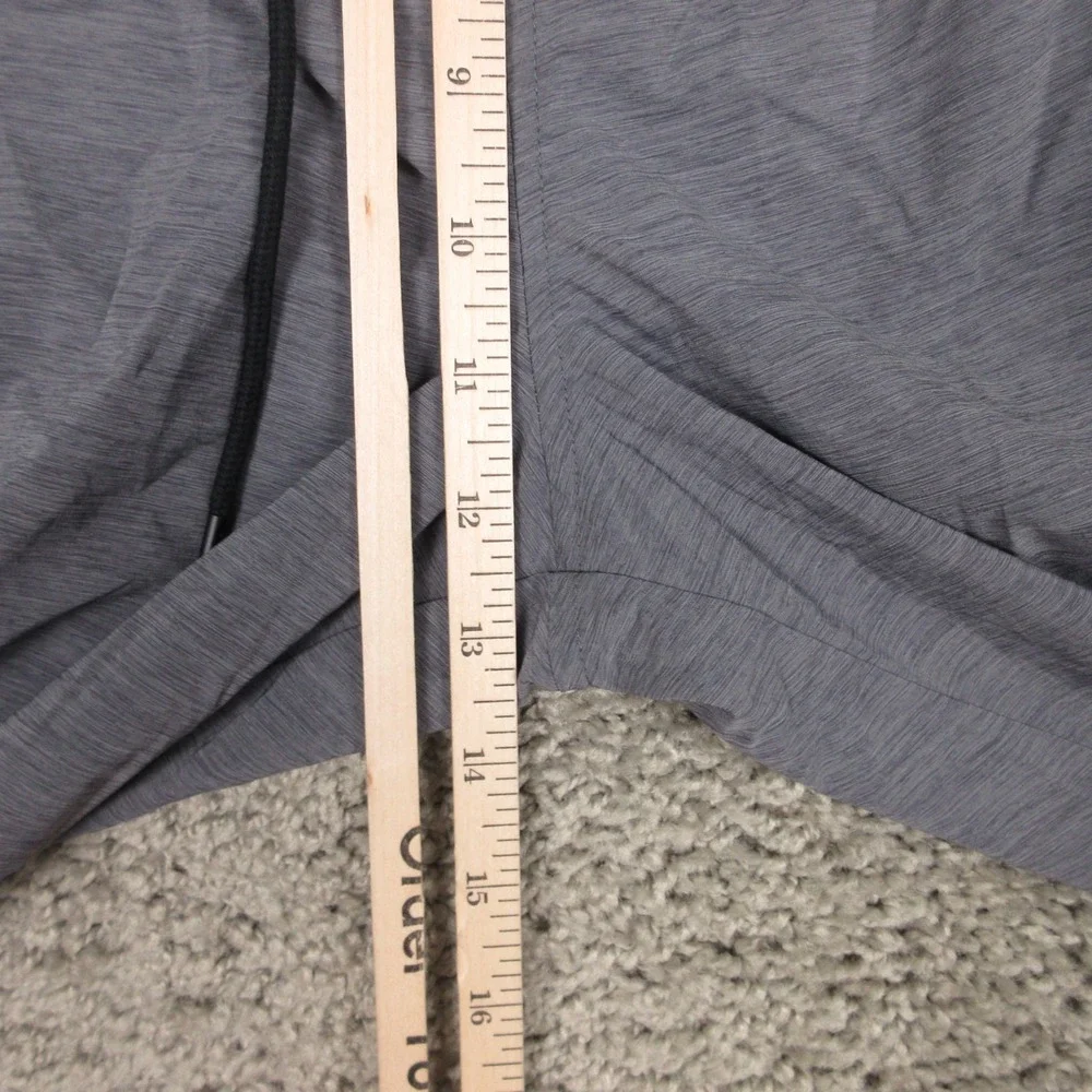 Nike Pants Womens Large Gray Bonded Woven Joggers Performance Lightweight Run